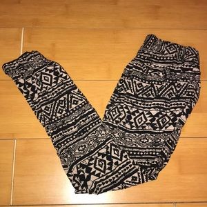 FOREVER 21 Tribal Print Pants